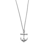 Sterling Silver Anchor Necklace
