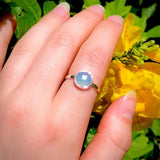 Sterling Silver Chalcedony Ring