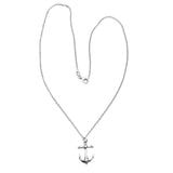 Sterling Silver Anchor Necklace